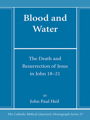 cover image of Blood and Water